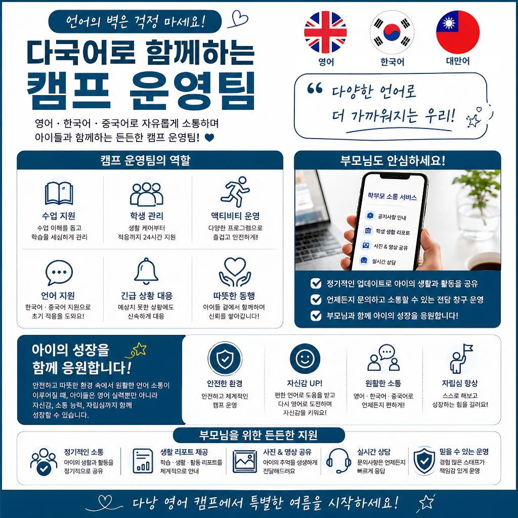 A Multilingual Camp Team That Grows Together